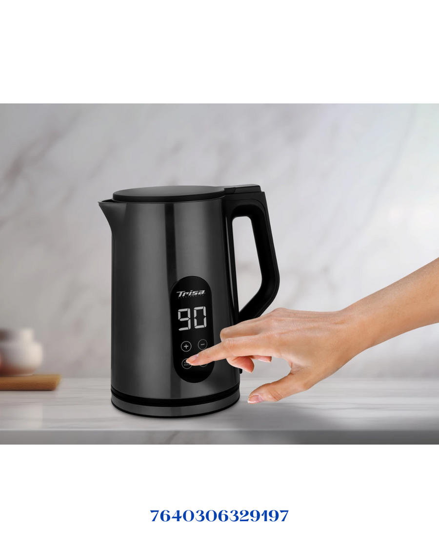 TRISA KETTLE DIGITAL BOIL ANTHRACITE 2200 W 1.7 L