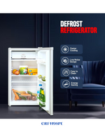 GEEPAS SINGLE DOOR REFRIGERATOR 110L