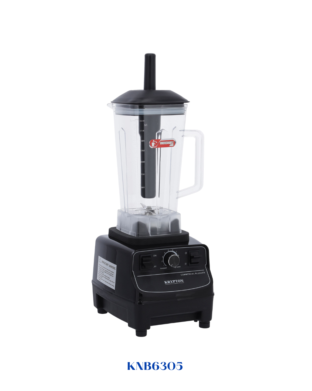 KRYPTON HIGH SPEED BLENDER 1800W 2L