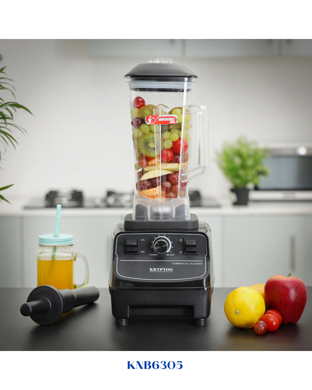 KRYPTON HIGH SPEED BLENDER 1800W 2L