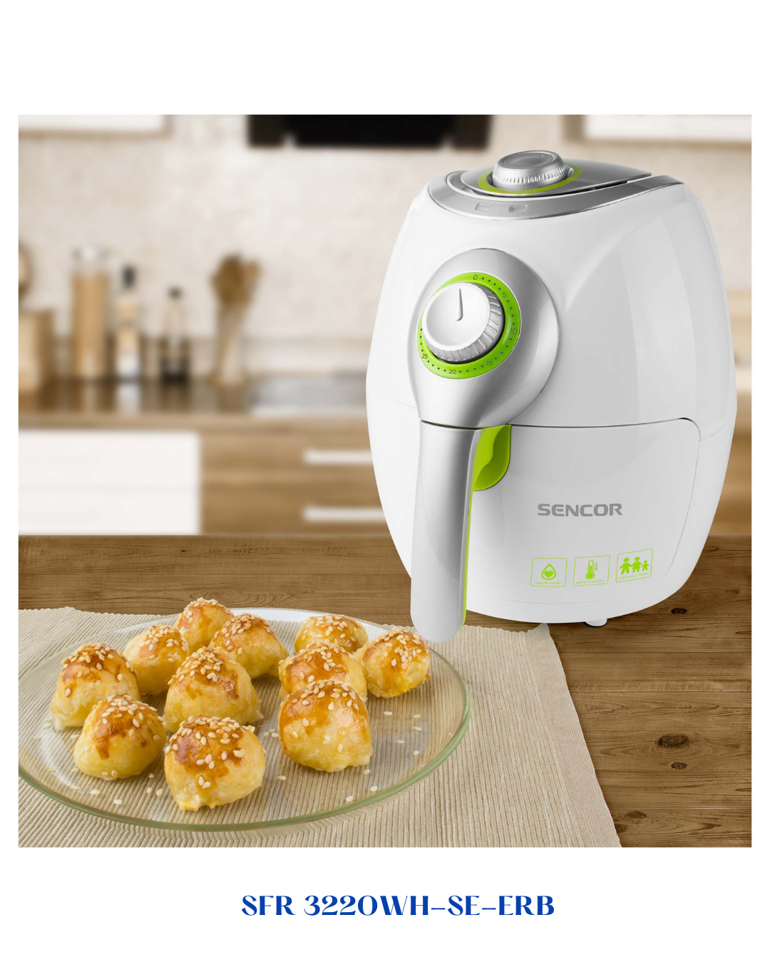 SENCOR مقلاة هوائية VITA SFR1500W