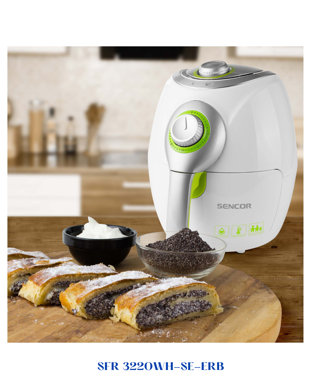 SENCOR مقلاة هوائية VITA SFR1500W