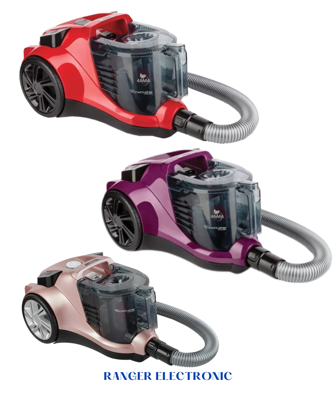 FAKIR RANGER ELECTRONIC BAGLESS VACUUM CLEANER 890 W