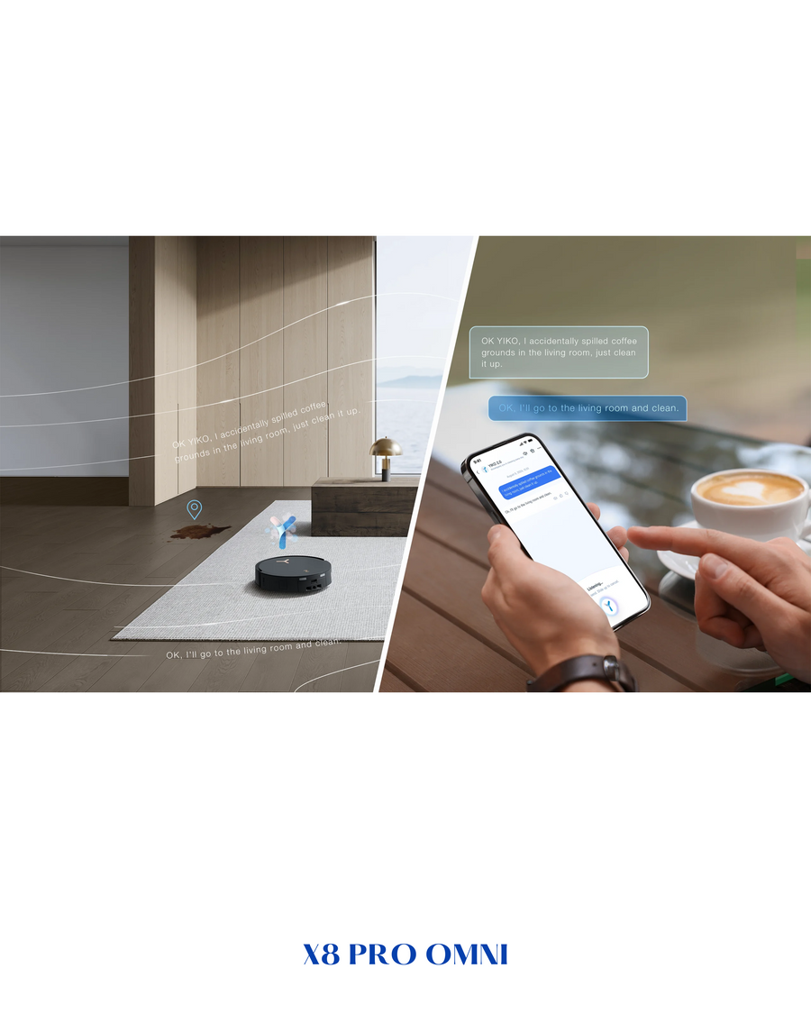 ECOVACS FREE HAND X8 PRO OMNI  18000PA