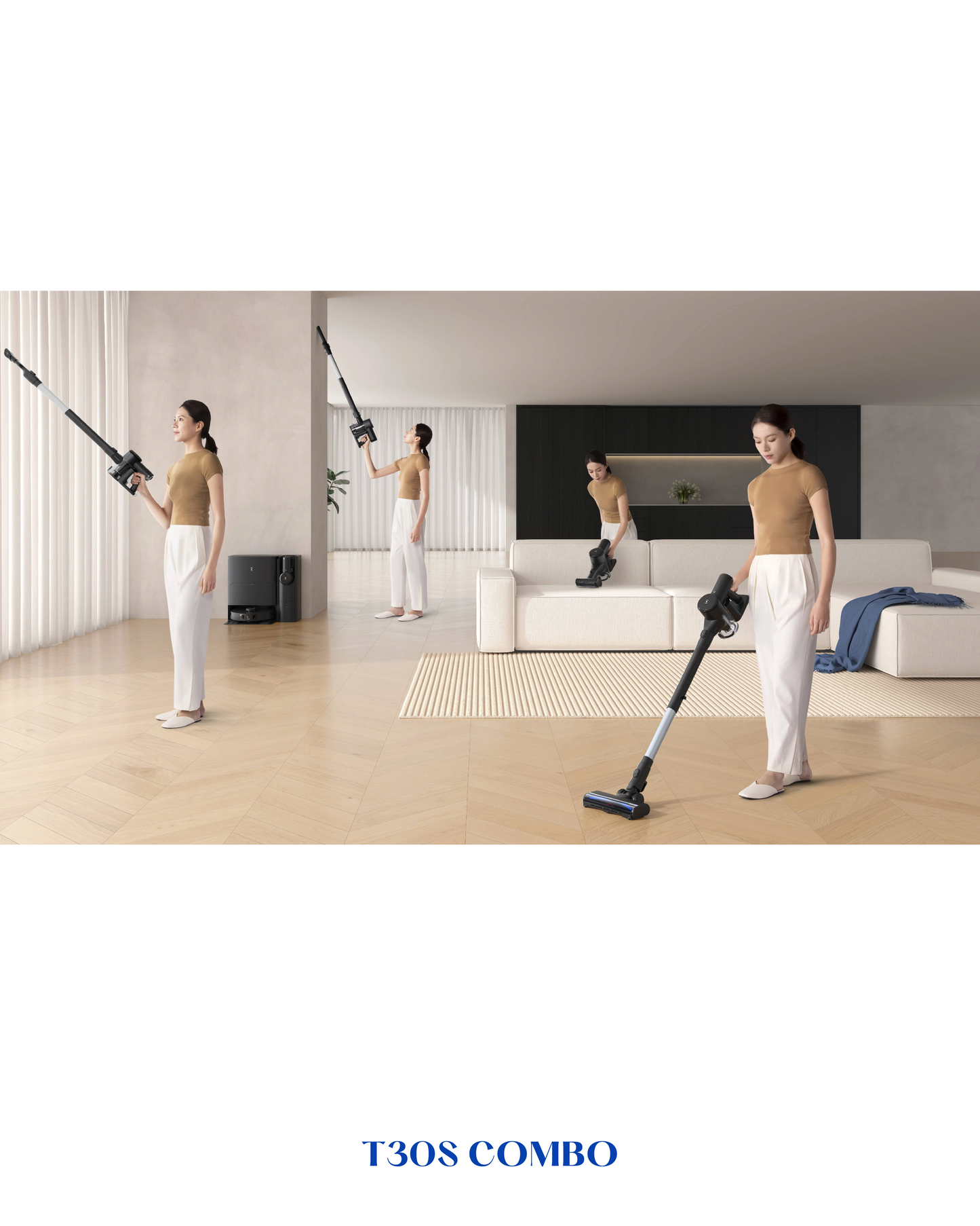 ECOVACS FREE HAND T30S COMBO  11000PA