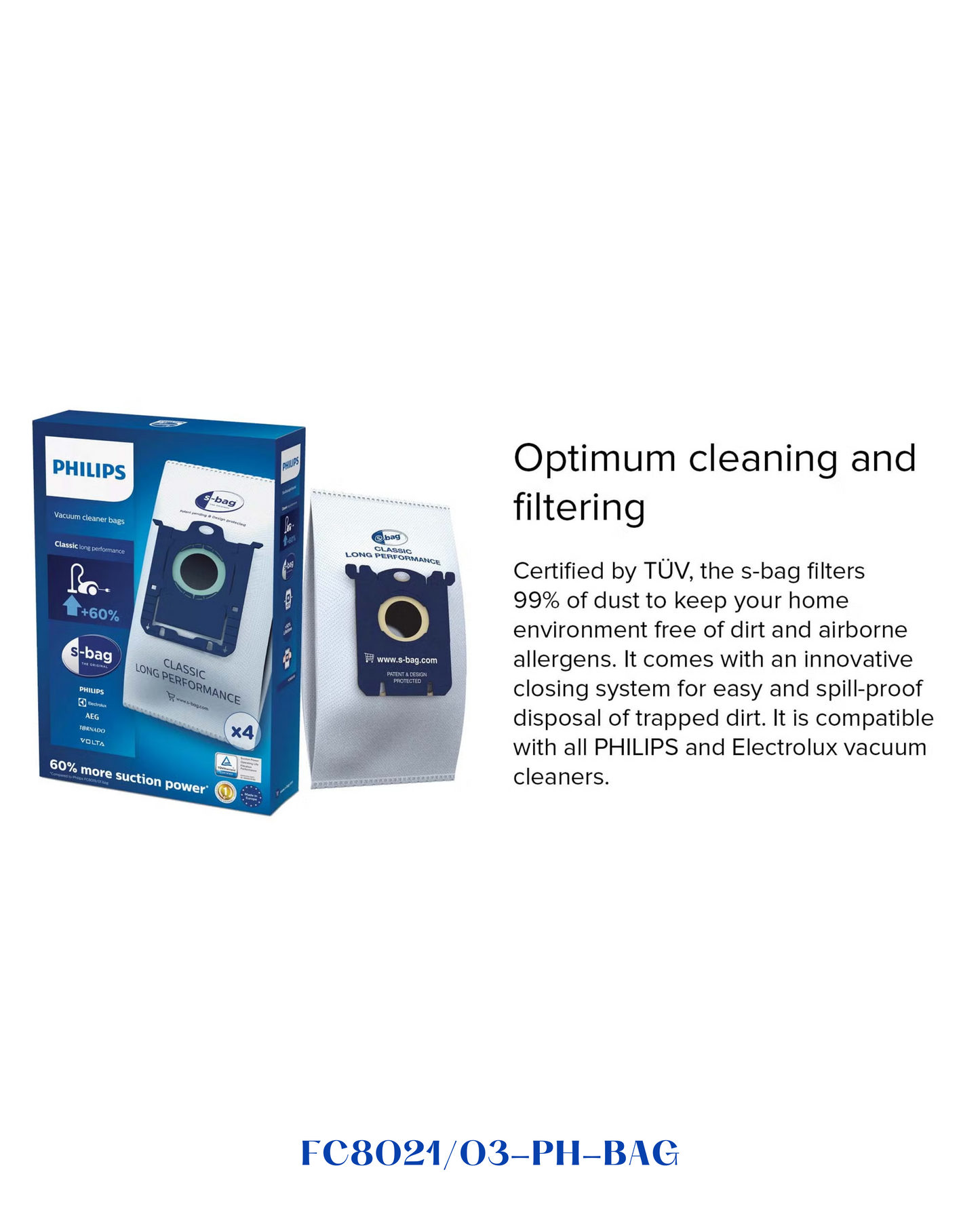 PHILIPS S-BAG CLASSIC LONG PERFORMANCE