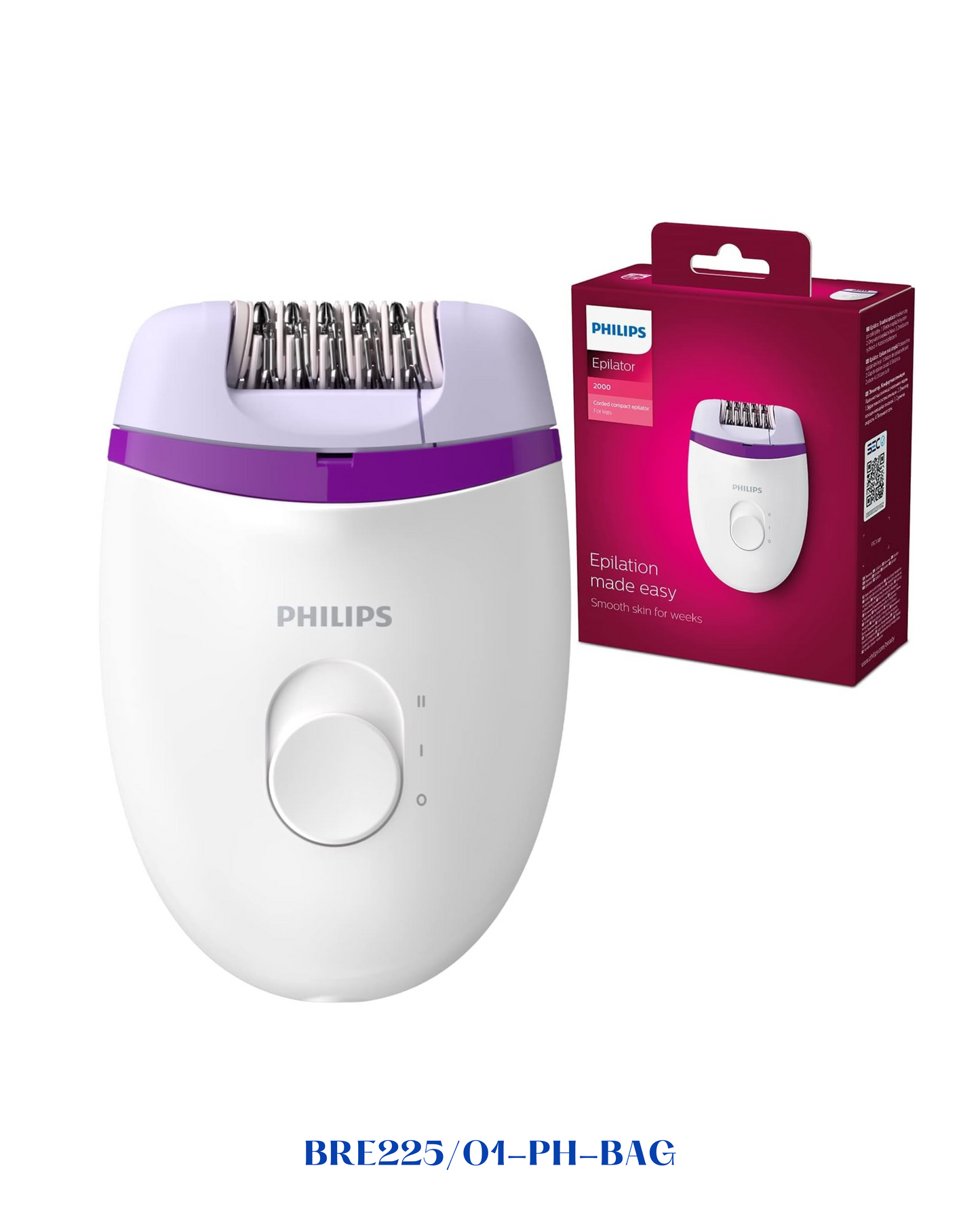 PHILIPS SATINELLE ESSENTIAL BRE225 EPILATOR