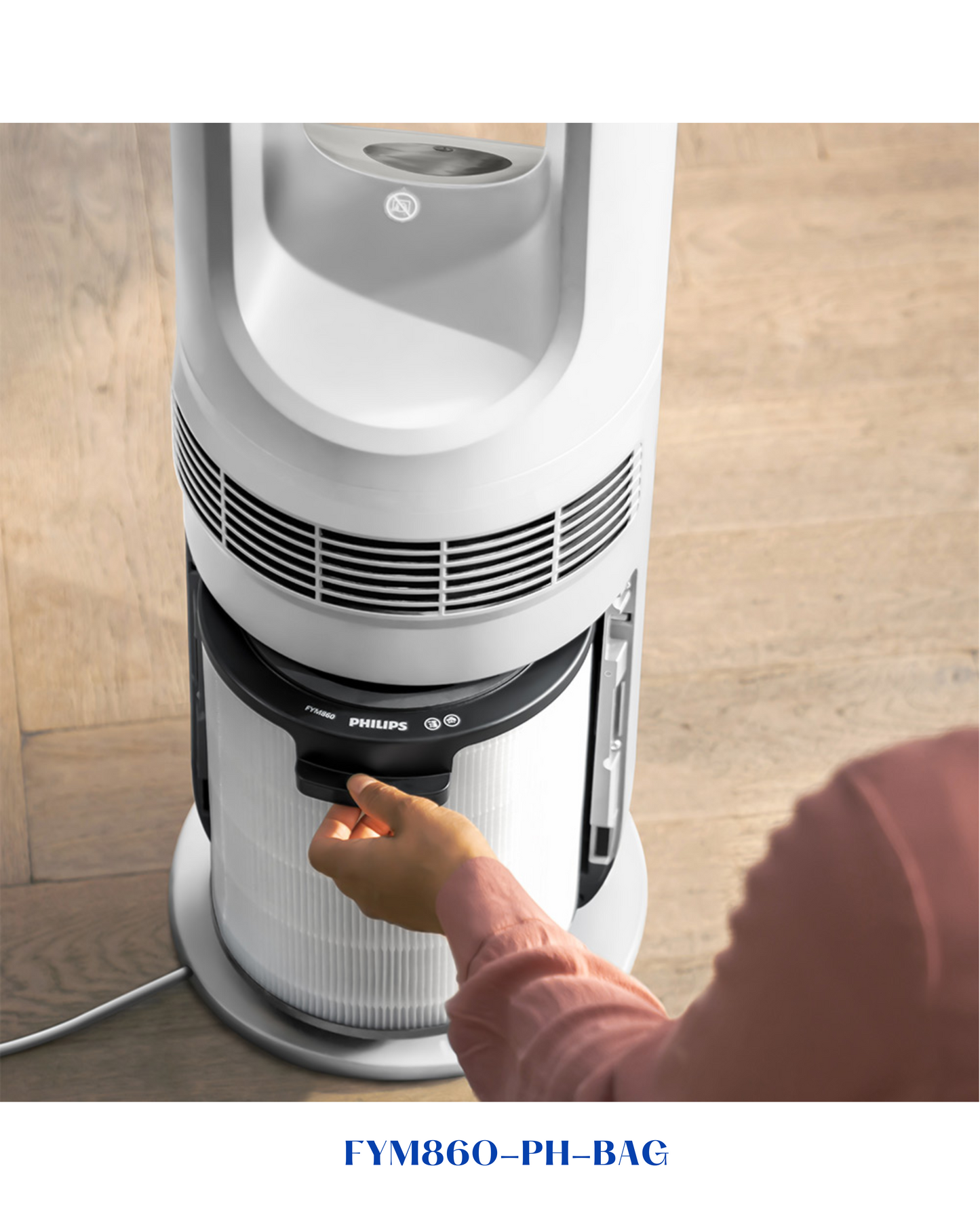 فلتر PHILIPS NANOPROTECT HEPA ثلاثي في واحد