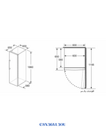 BOSCH UPRIGHT FREEZER
