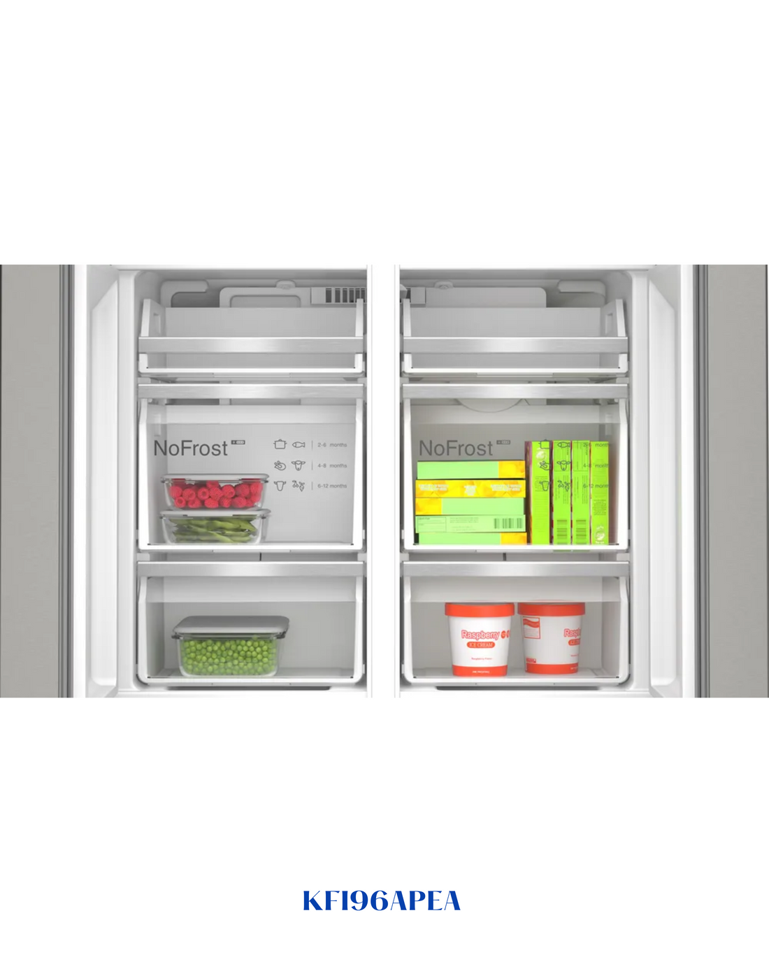 BOSCH FRENCH DOOR BOTTOM FREEZER, MULTI DOOR 574L