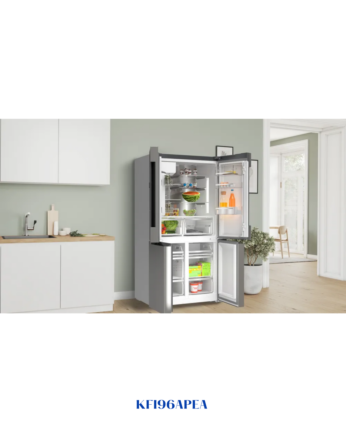 BOSCH FRENCH DOOR BOTTOM FREEZER, MULTI DOOR 574L