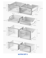 BOSCH FRENCH DOOR BOTTOM FREEZER, MULTI DOOR 574L