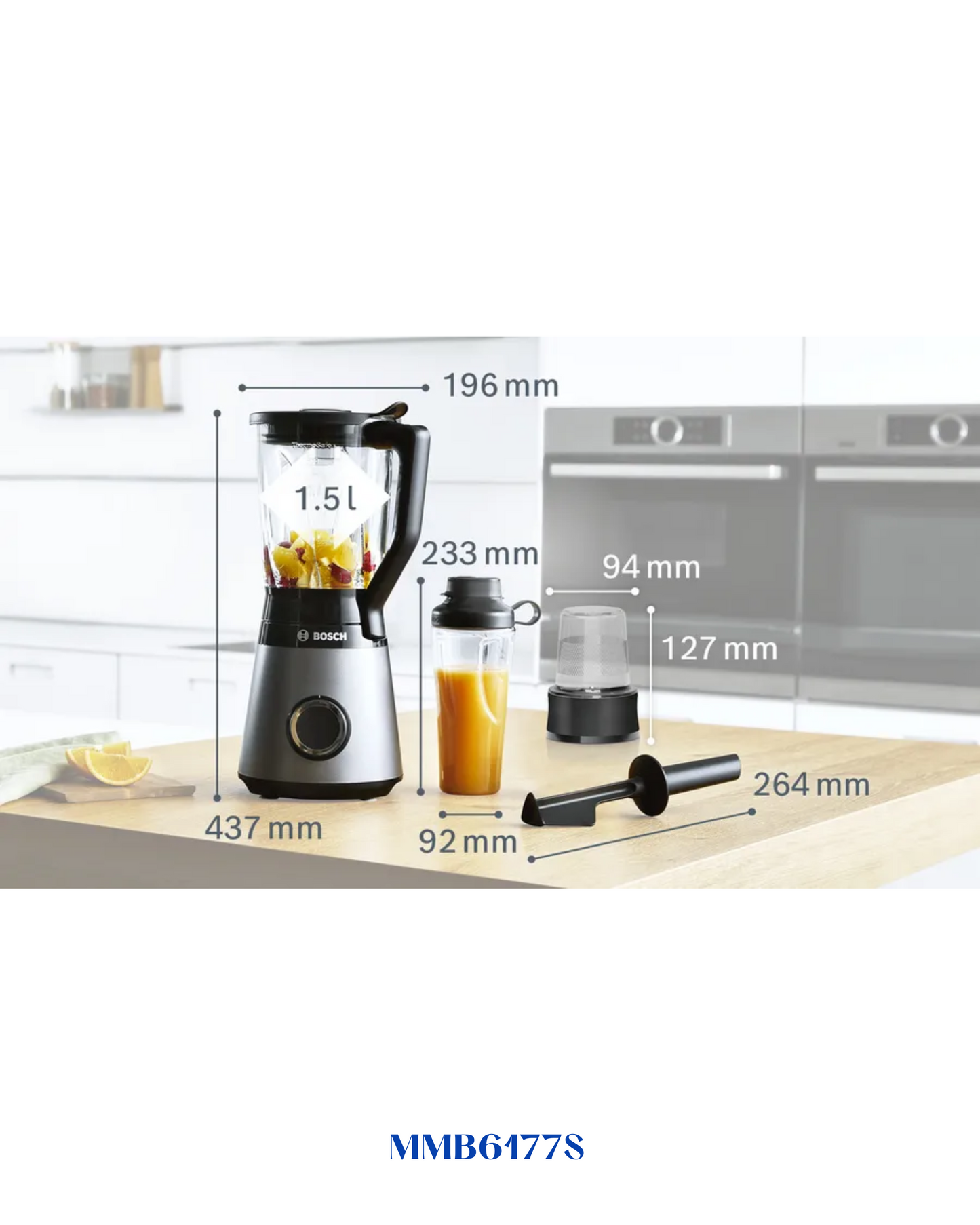 BOSCH SERIES 4 BLENDER VITAPOWER 1200 W 1.5L