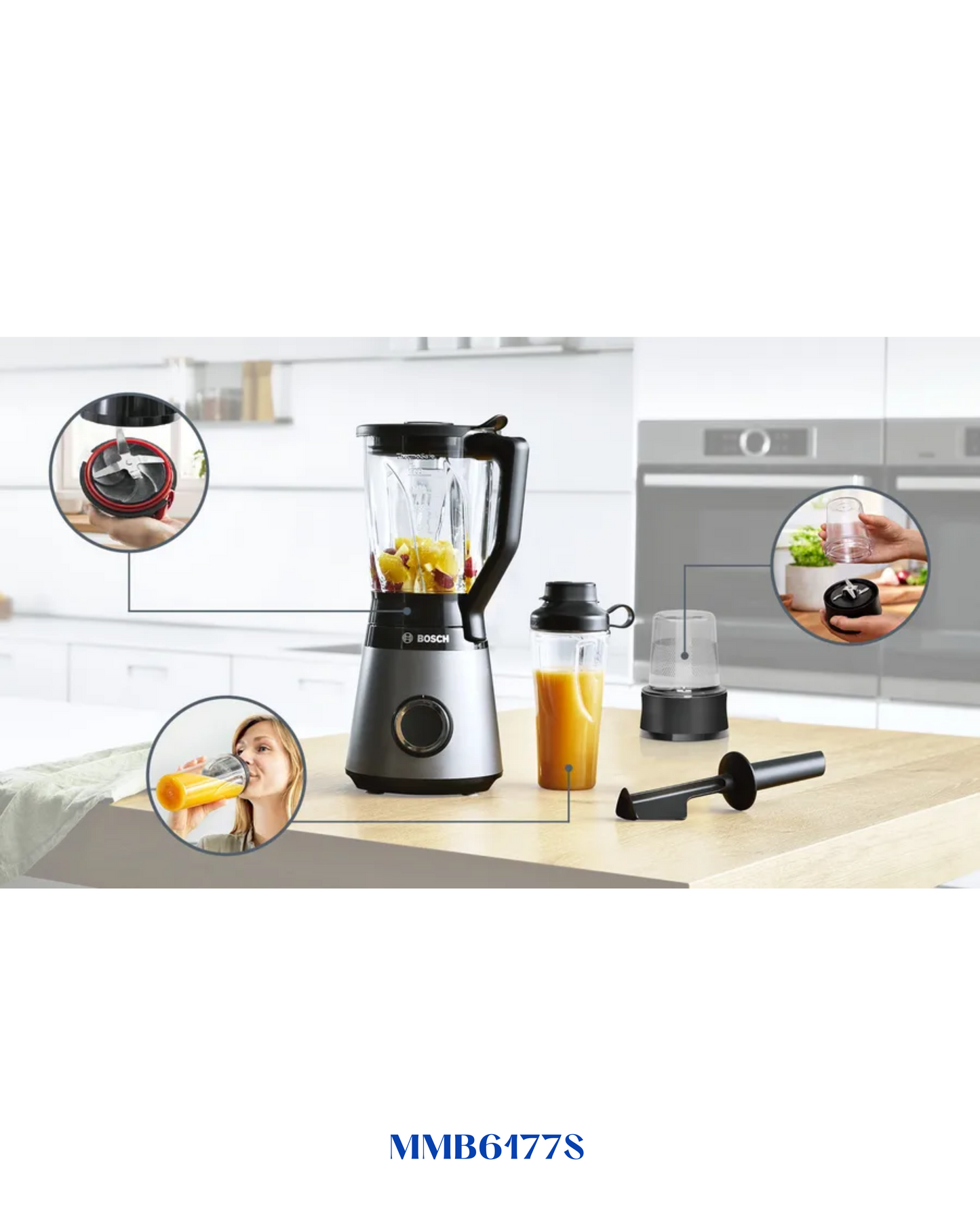 BOSCH SERIES 4 BLENDER VITAPOWER 1200 W 1.5L