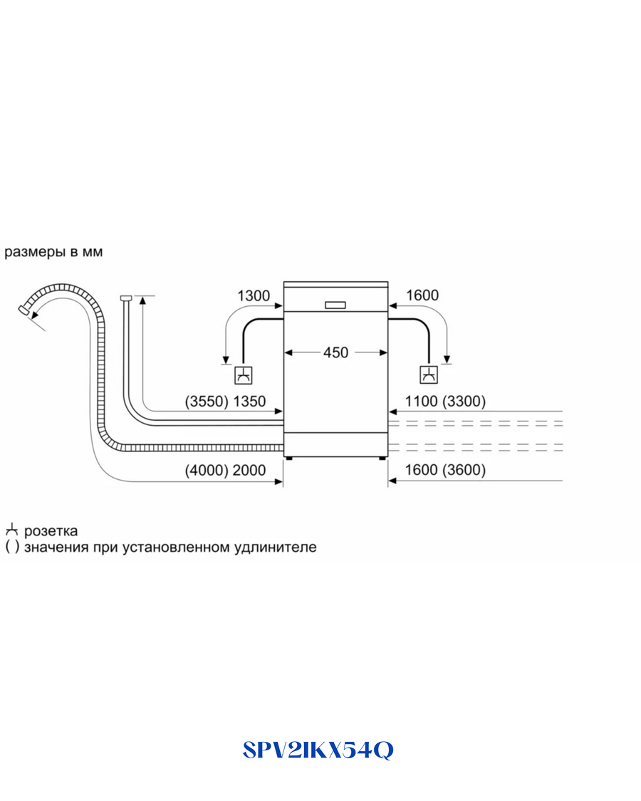 BOSCH BUILT-IN DISHWASHER