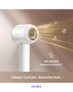 DREAME GLORY BRUSHLESS HAIR DRYER 130,000 RPM – WHITE
