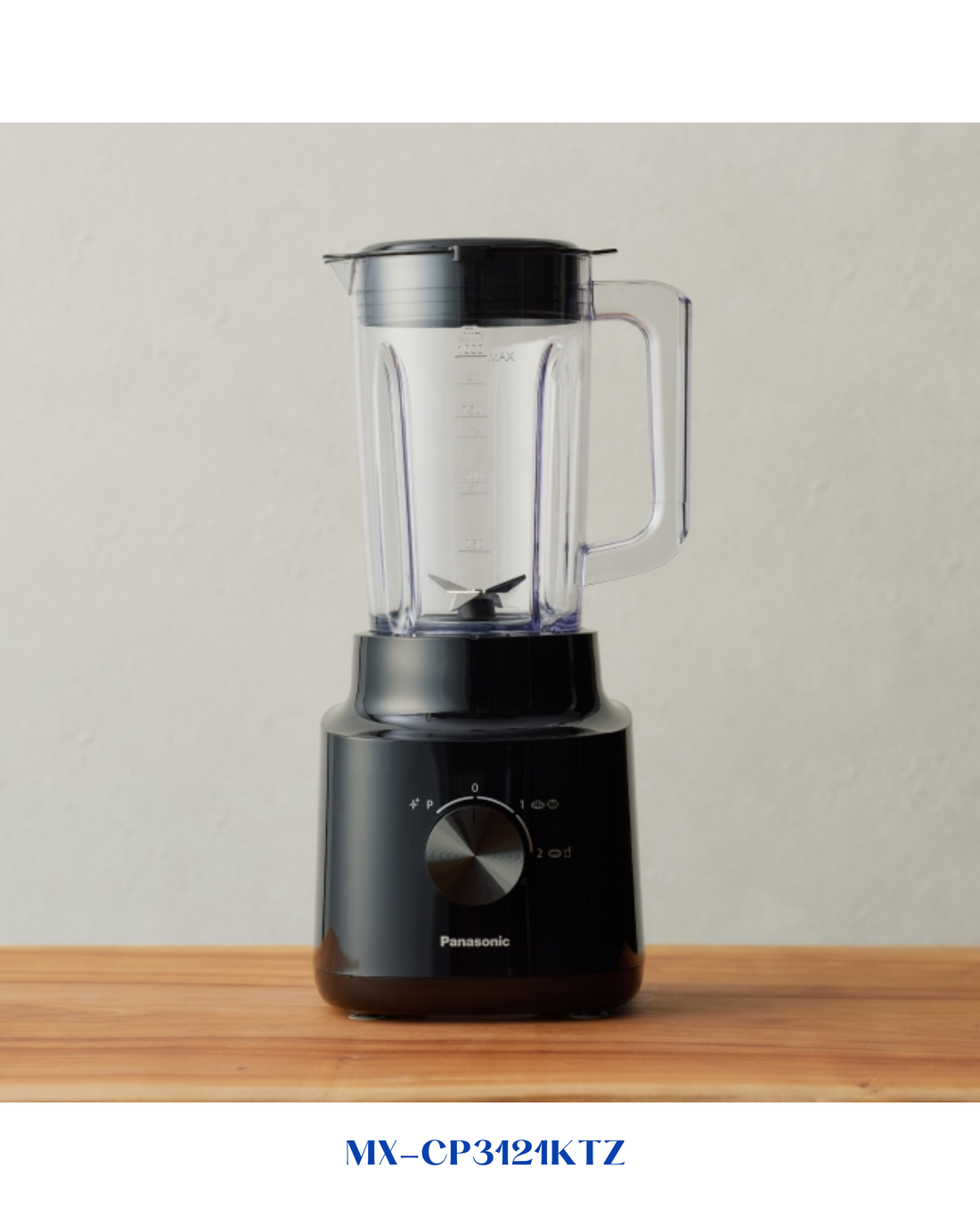 PANASONIC BLENDER 1.45L WITH 2 DRY MILLS
