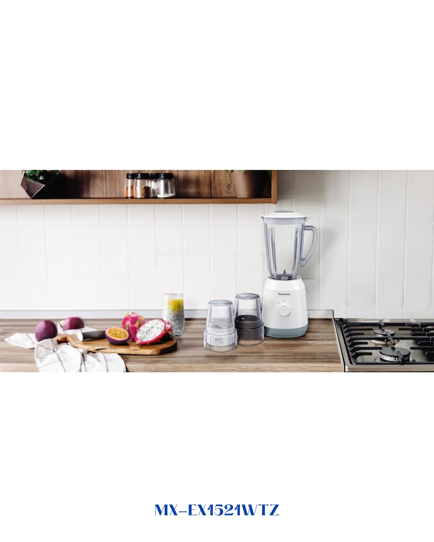 PANASONIC PLASTIC BLENDER STAINLESS STEEL BLADE 450W 1.5L