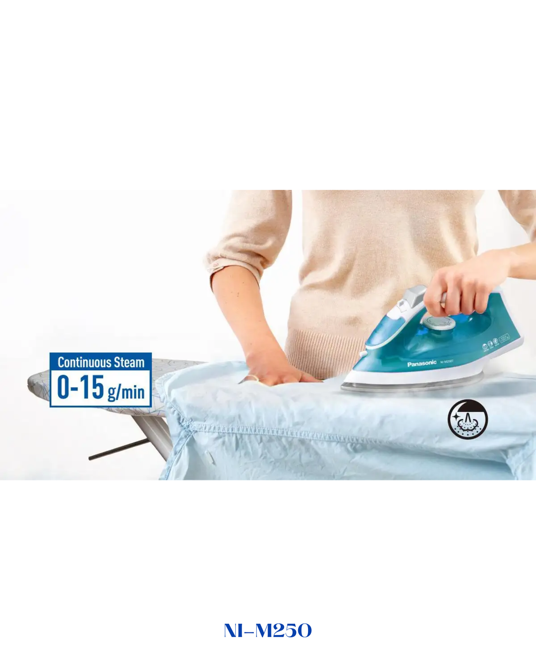 PANASONIC STEAM IRON 1550W