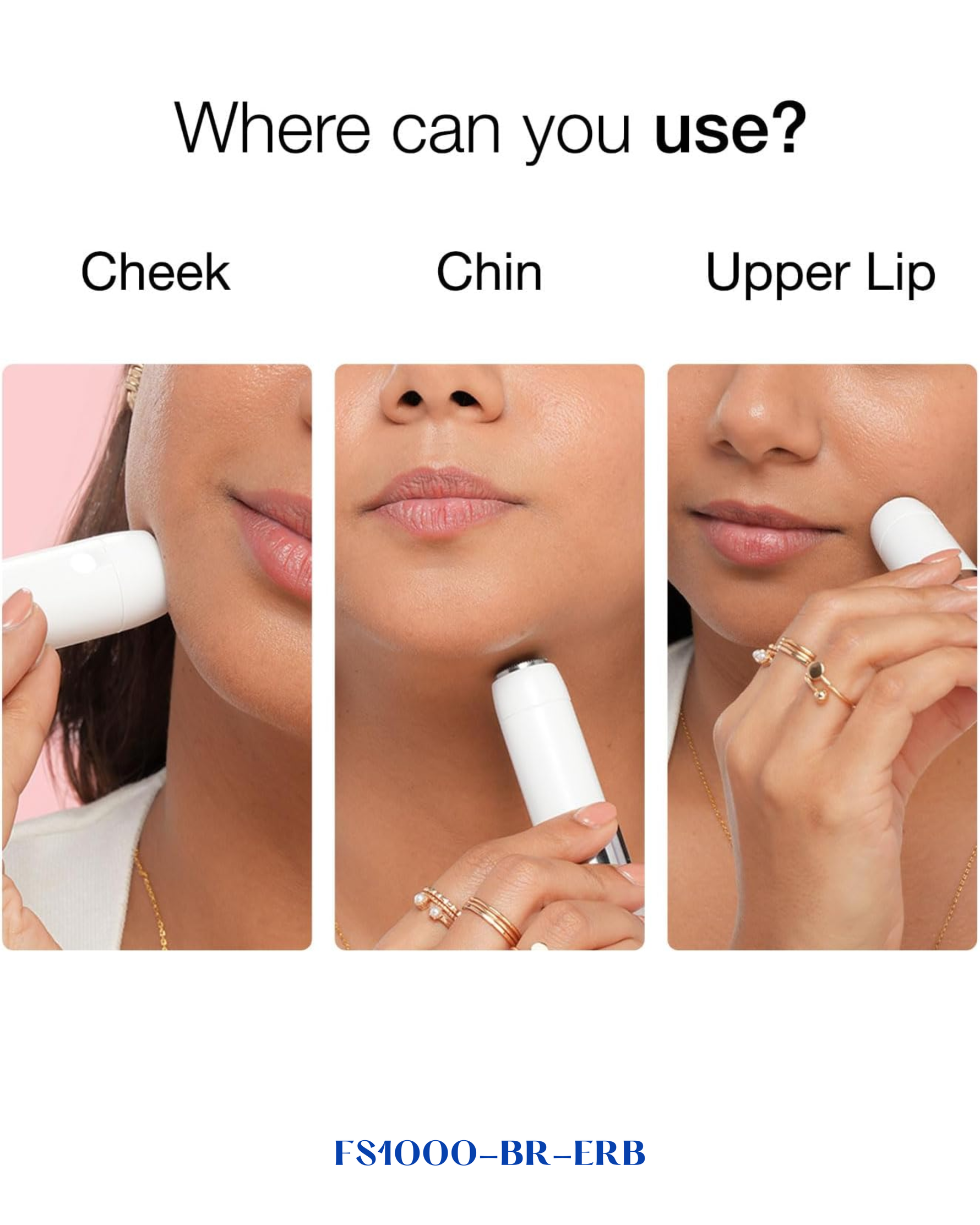 BRAUN FACE MINI HAIR REMOVER