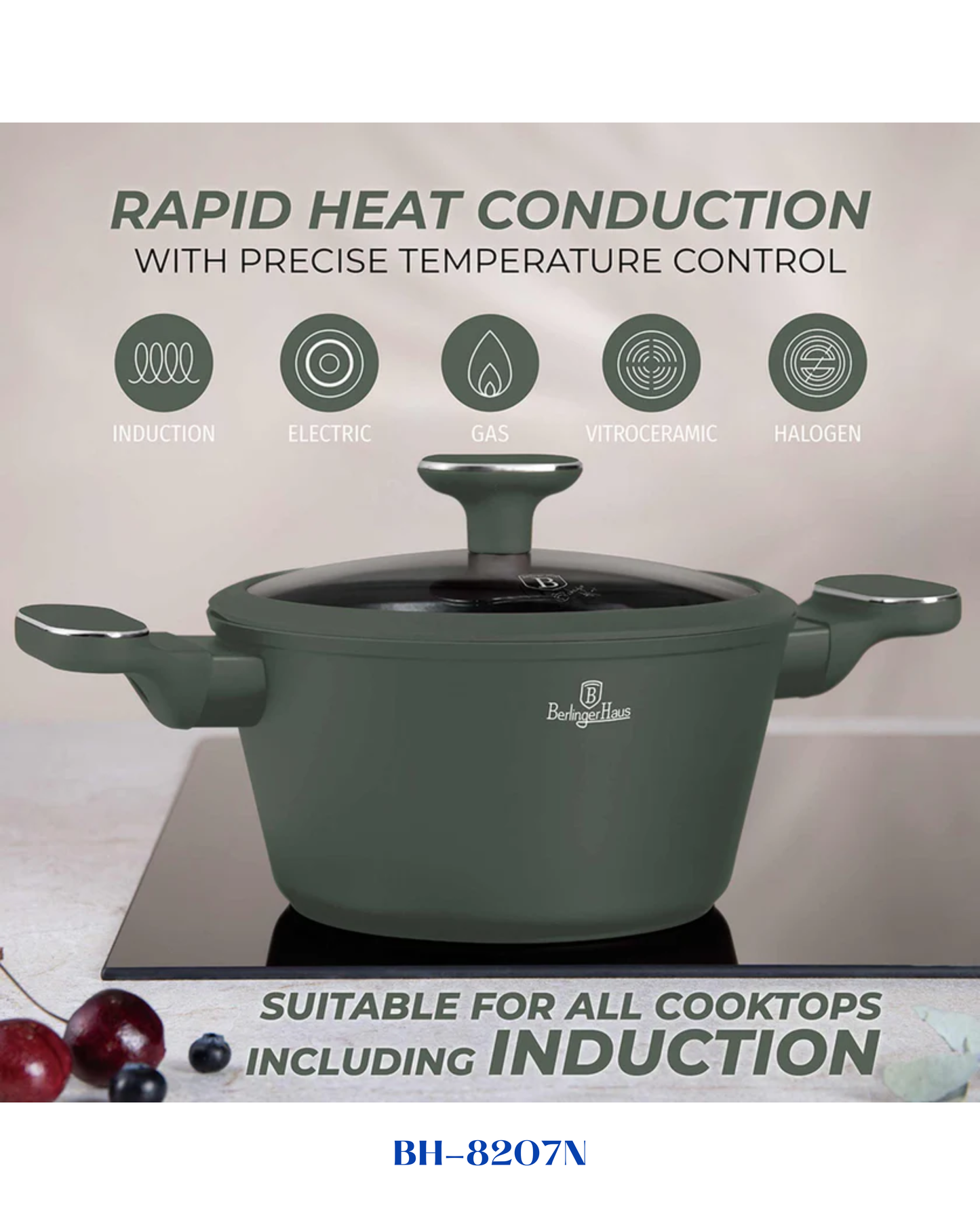 BERLINGER HAUS 10 PCS COOKWARE SET