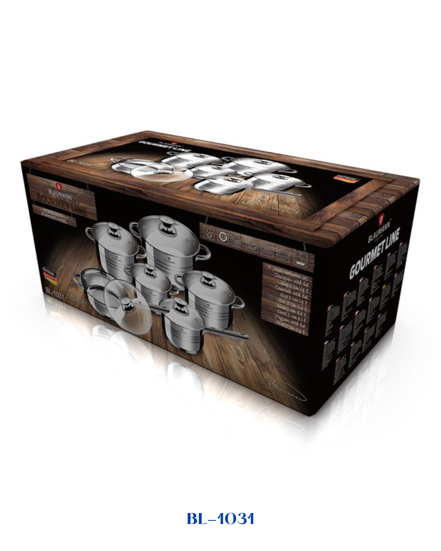 BERLINGER HAUS 12 PCS COOKWARE SET