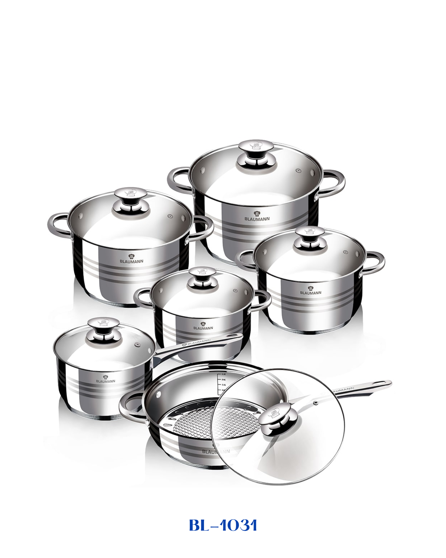 BERLINGER HAUS 12 PCS COOKWARE SET