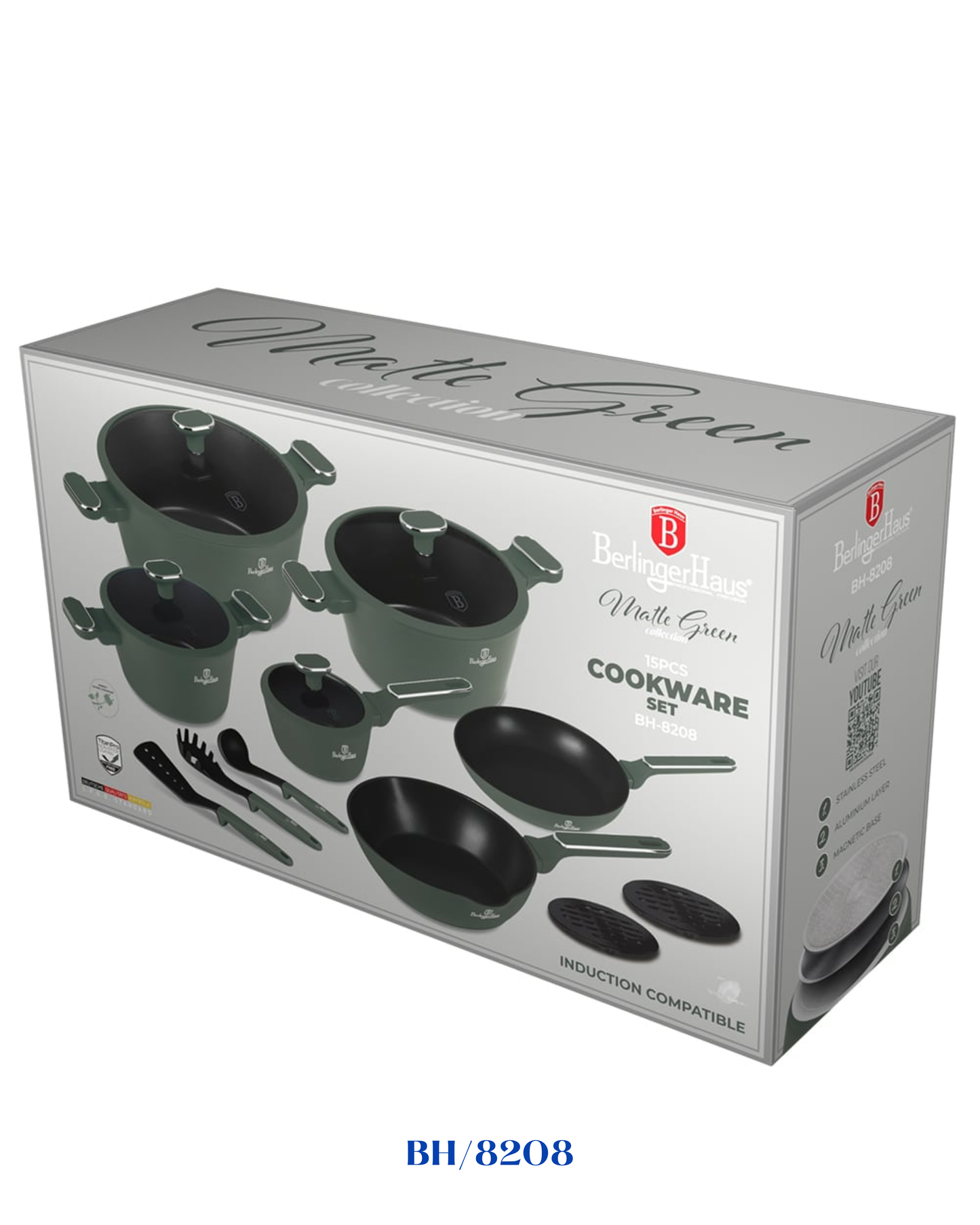 BERLINGER HAUS 15 PCS COOKWARE SET