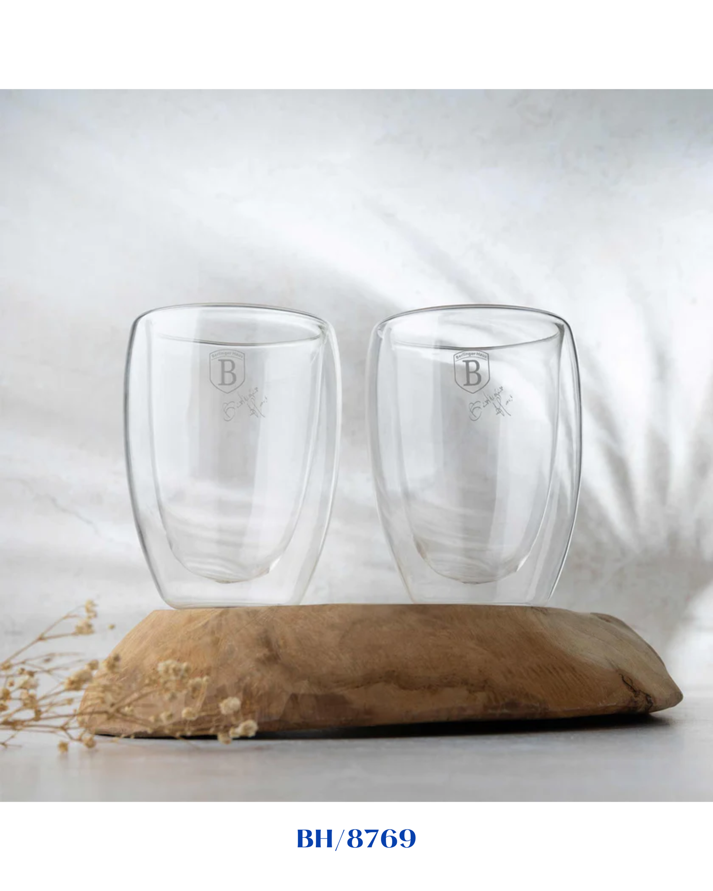 BERLINGER HAUS 2 PCS GLASS CUP SET 300 ML