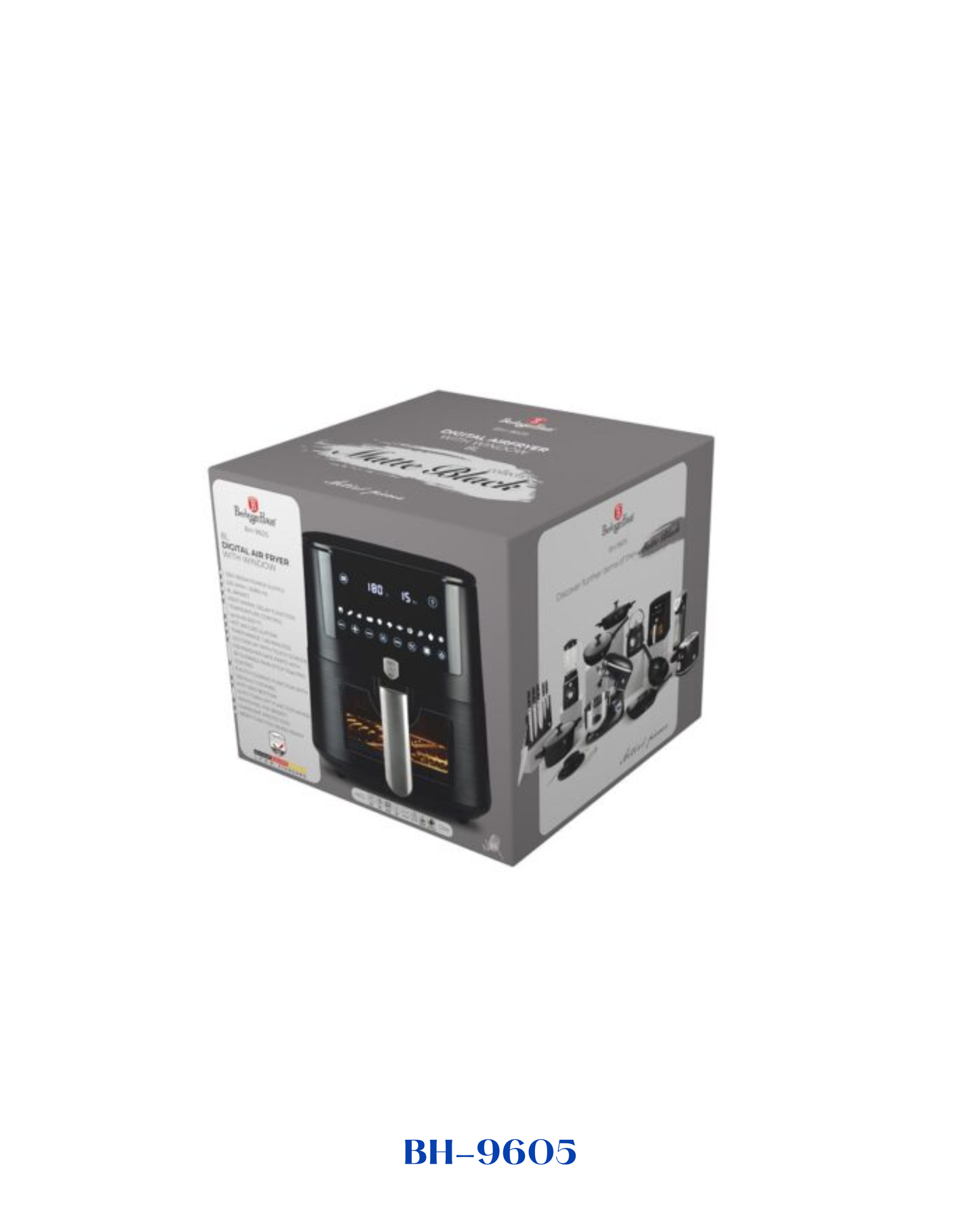 BERLINGER HAUS AIR FRYER VISIBLE WINDOW 8L