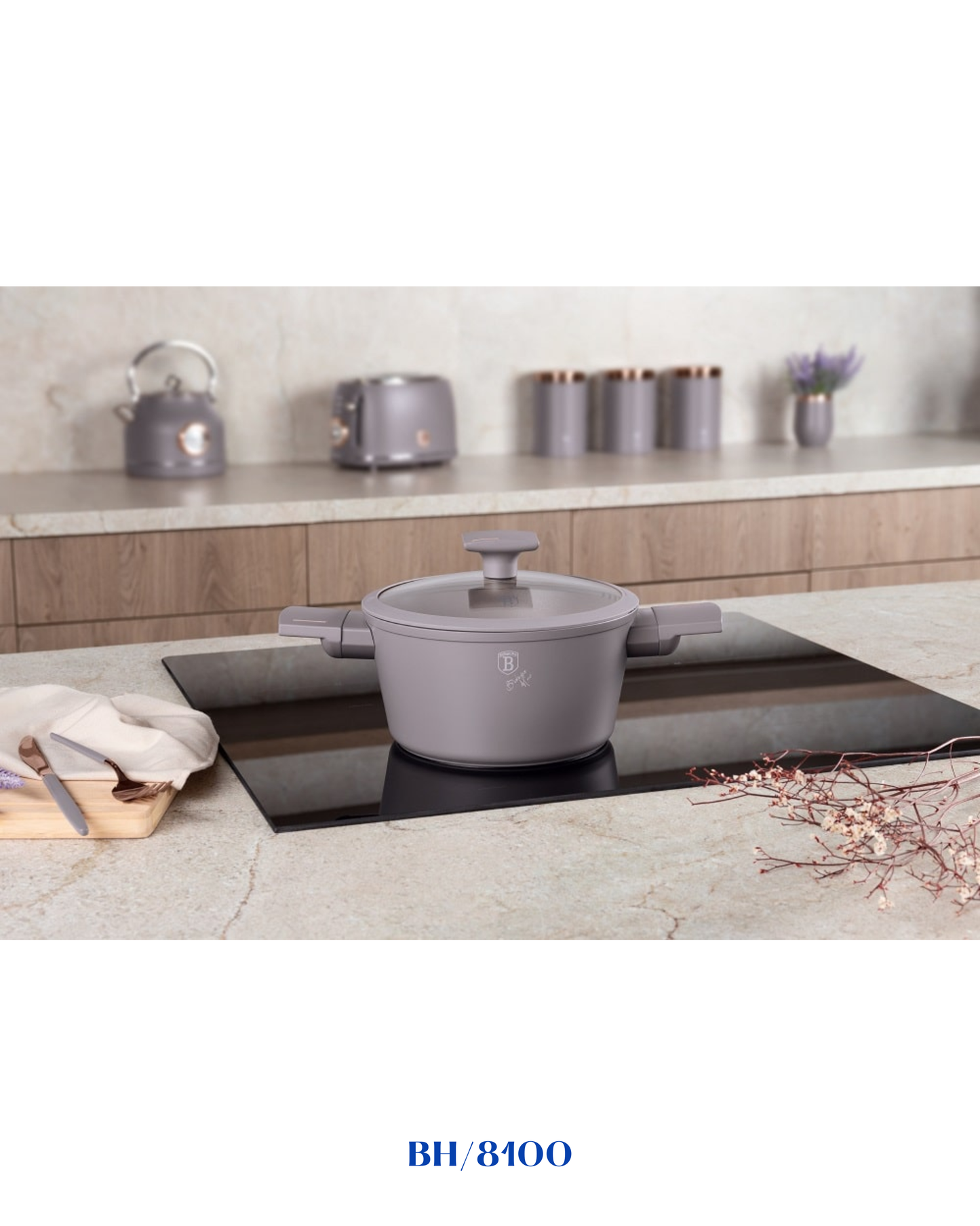BERLINGER HAUS CASSEROLE WITH LID 20CM