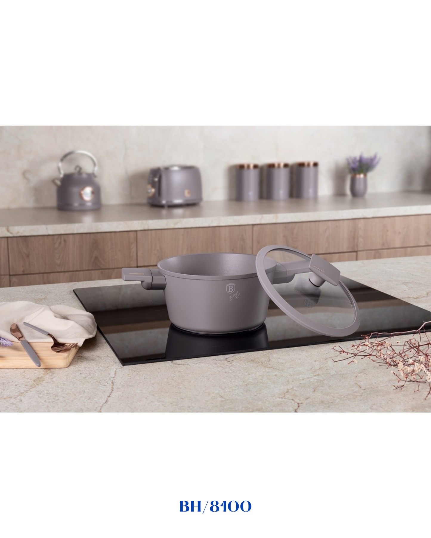 BERLINGER HAUS CASSEROLE WITH LID 20CM