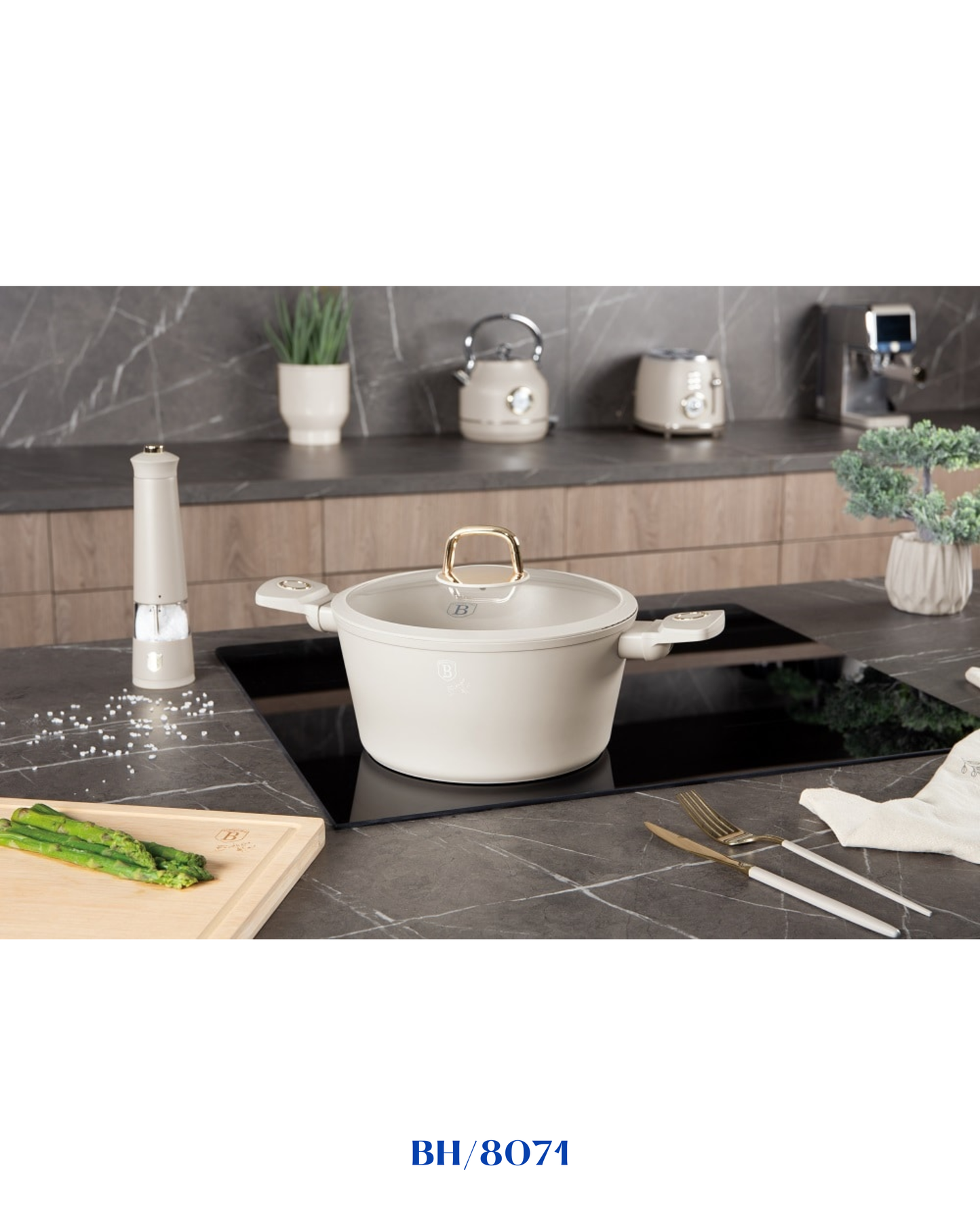 BERLINGER HAUS CASSEROLE WITH LID 24CM