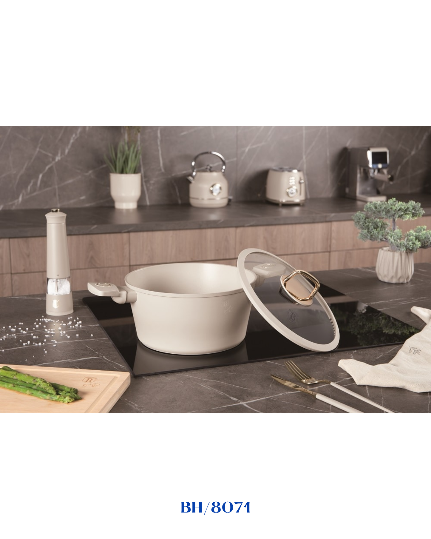 BERLINGER HAUS CASSEROLE WITH LID 24CM