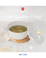 BERLINGER HAUS CASSEROLE WITH LID 28CM