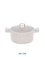BERLINGER HAUS CASSEROLE WITH LID 28CM