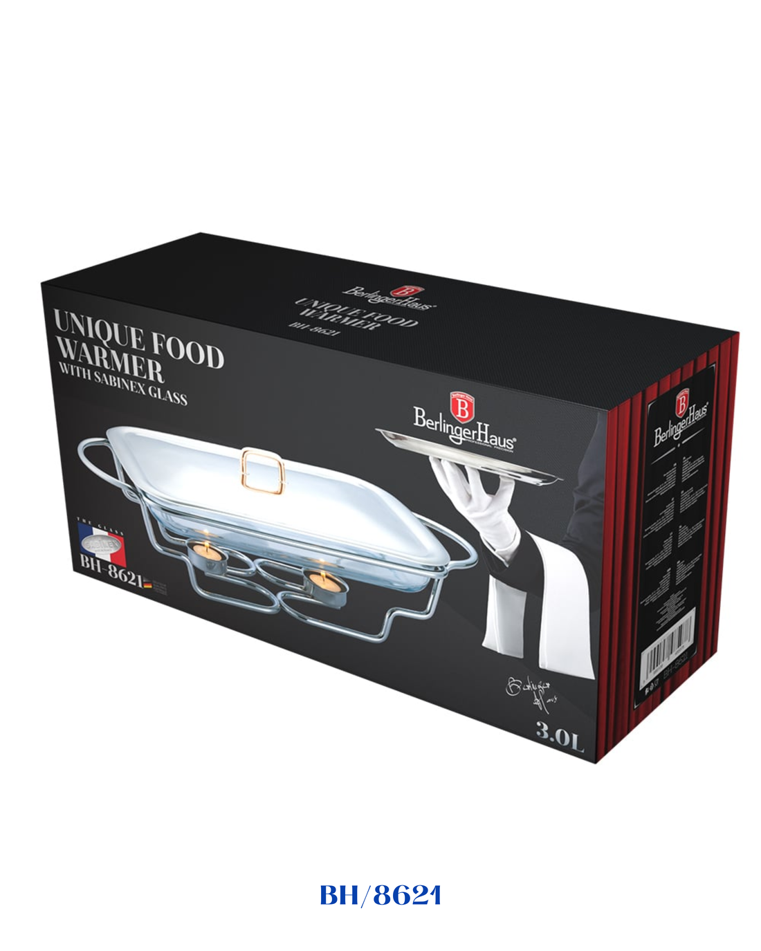 BERLINGER HAUS FOOD WARMER RECTLANGE 3L