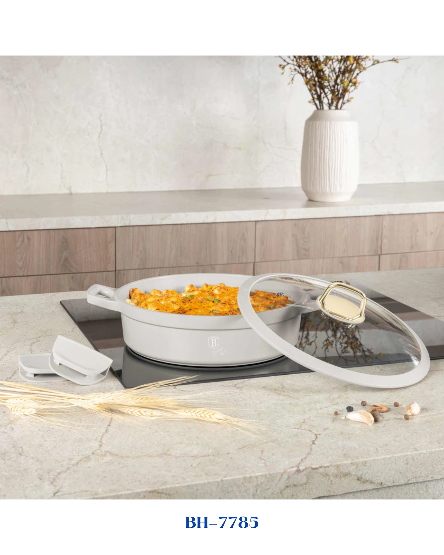 BERLINGER HAUS LOW POT WITH LID  28CM