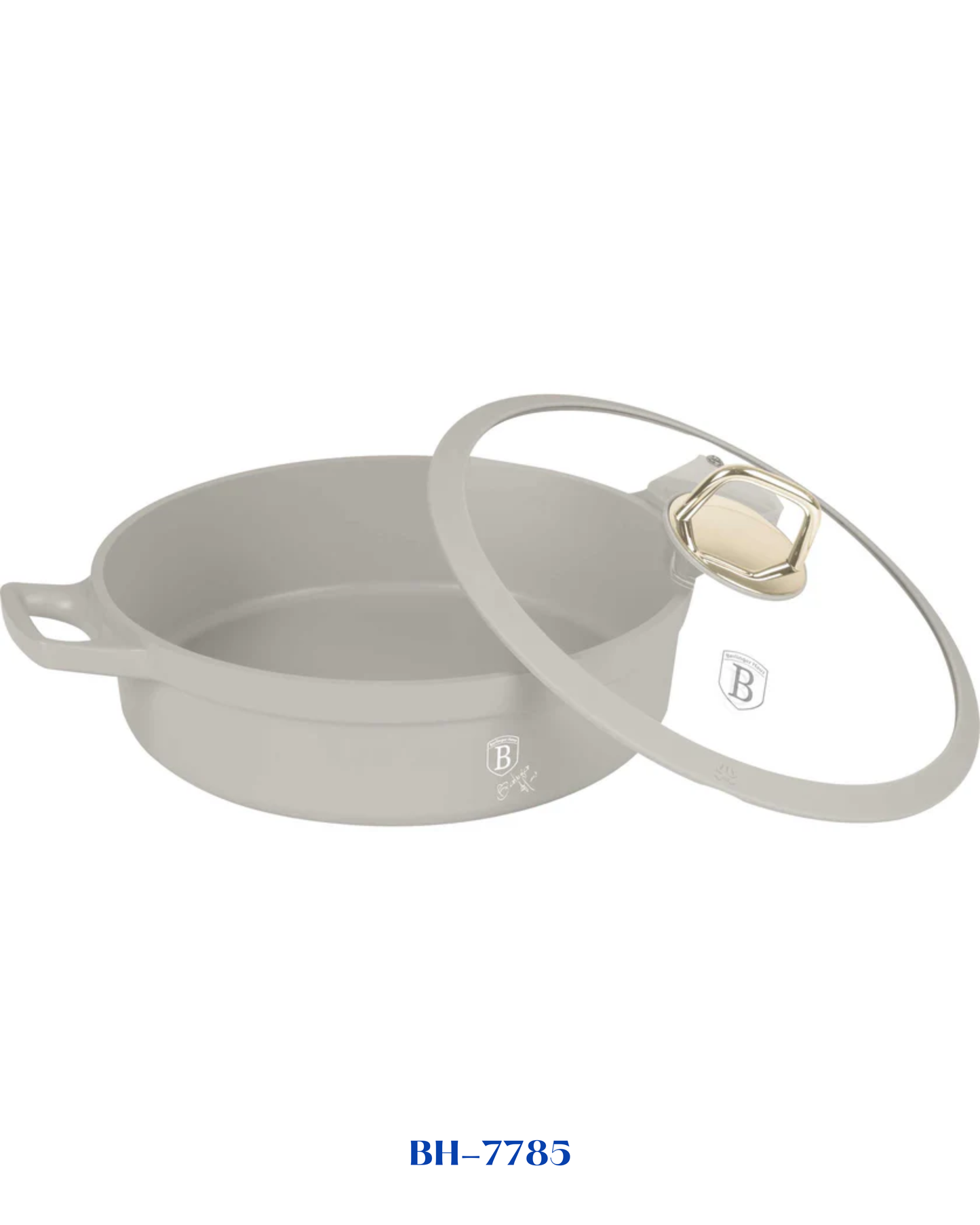 BERLINGER HAUS LOW POT WITH LID  28CM