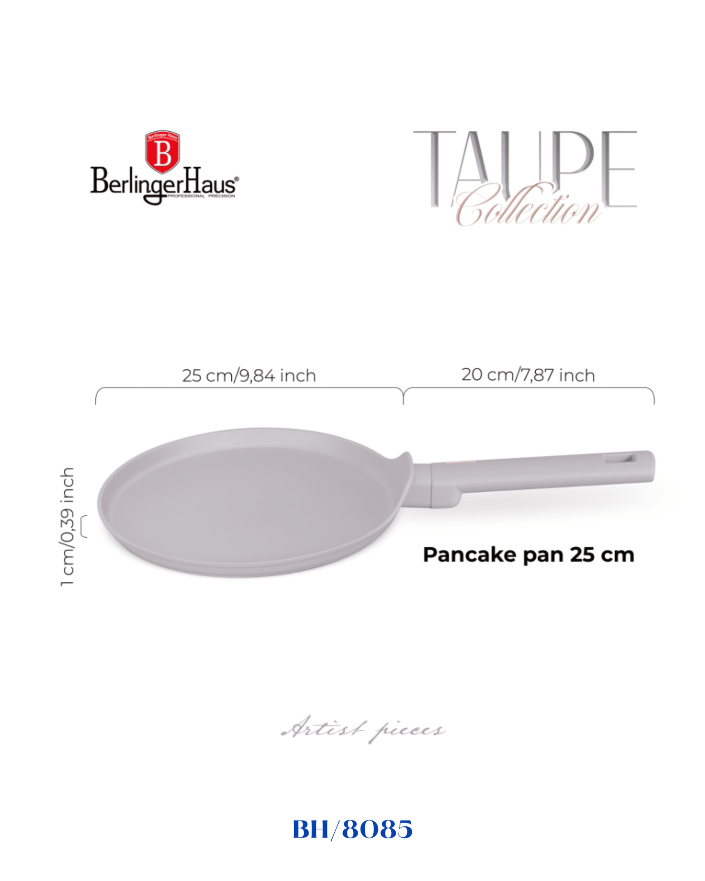 BERLINGER HAUS PANCAKE PAN 25 CM
