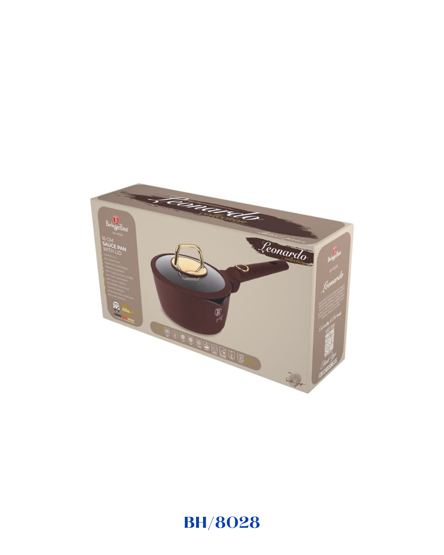 BERLINGER HAUS SAUCE PAN WITH LID 16CM