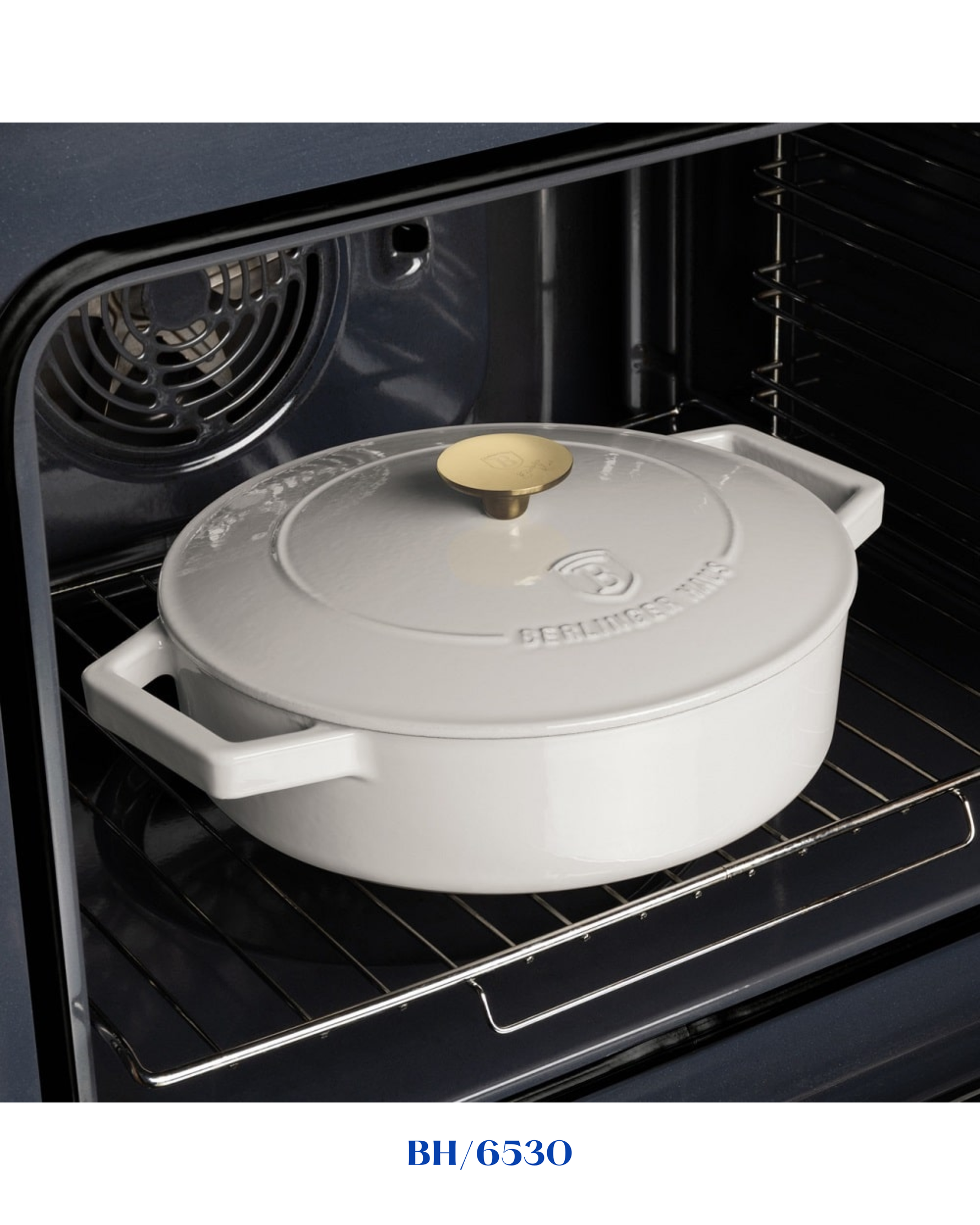 BERLINGER HAUS SHALLOW POT CAST IRON 26CM