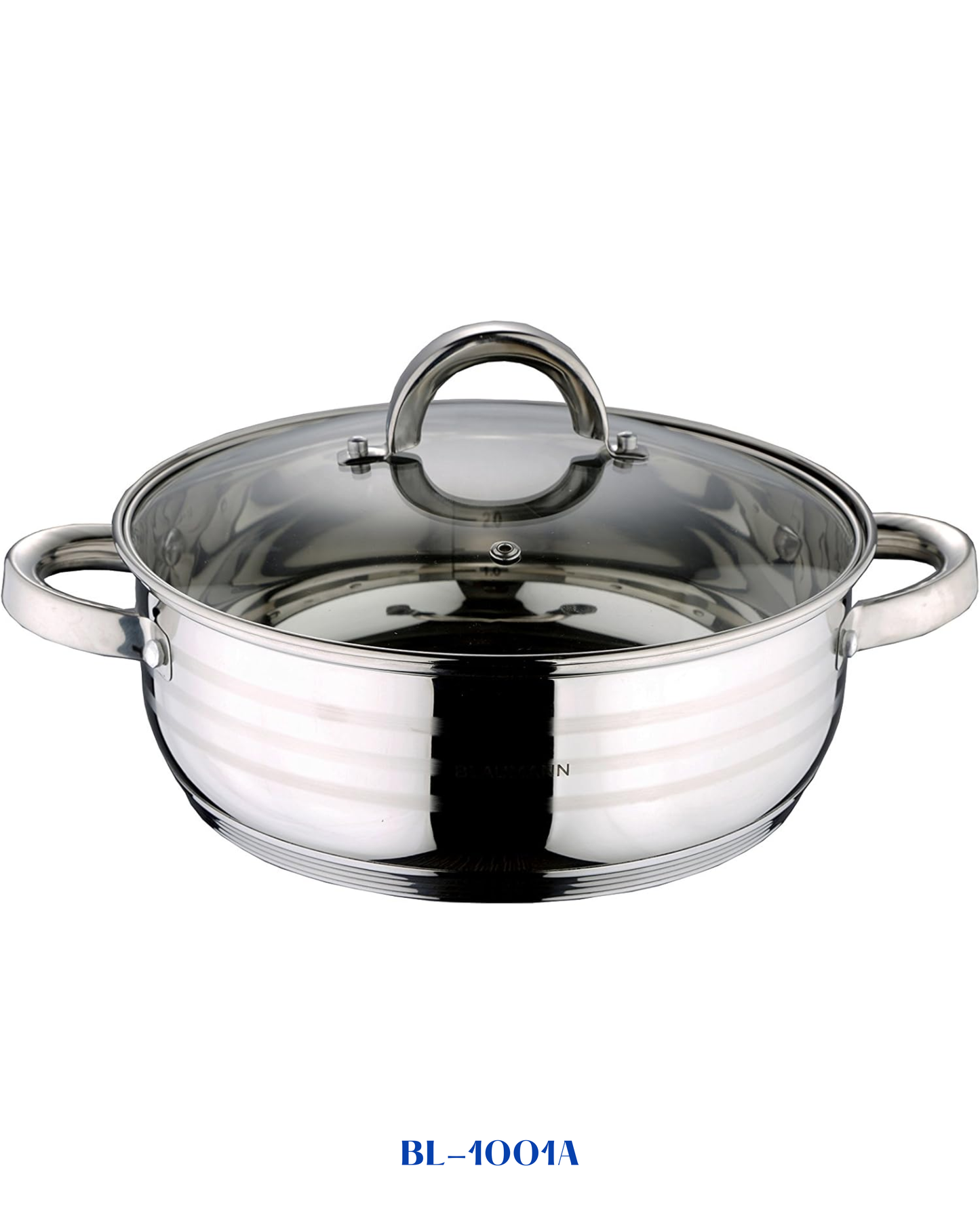 BERLINGER HAUS SHALLOW POT WITH LID 20CM