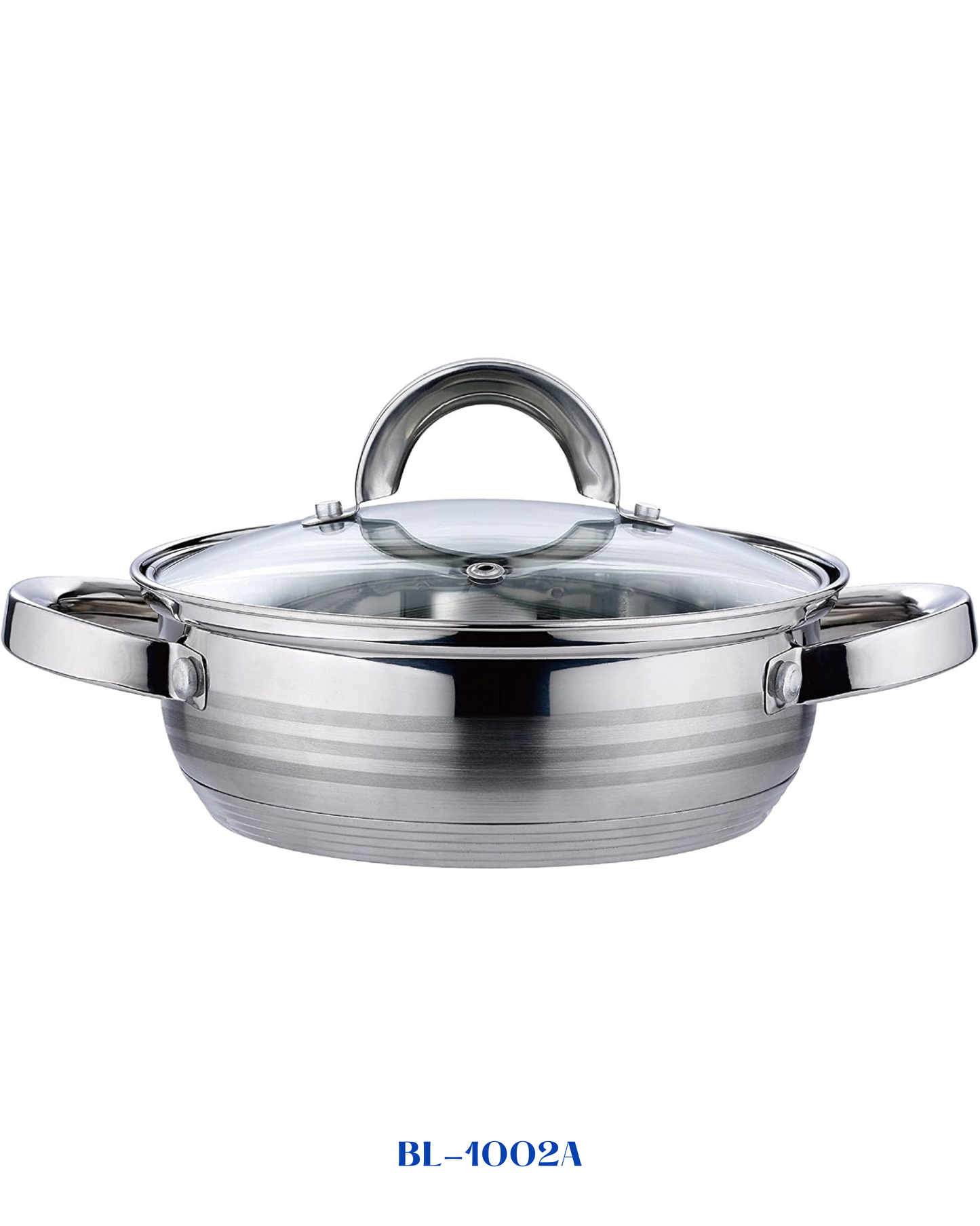 BERLINGER HAUS SHALLOW POT WITH LID 22CM