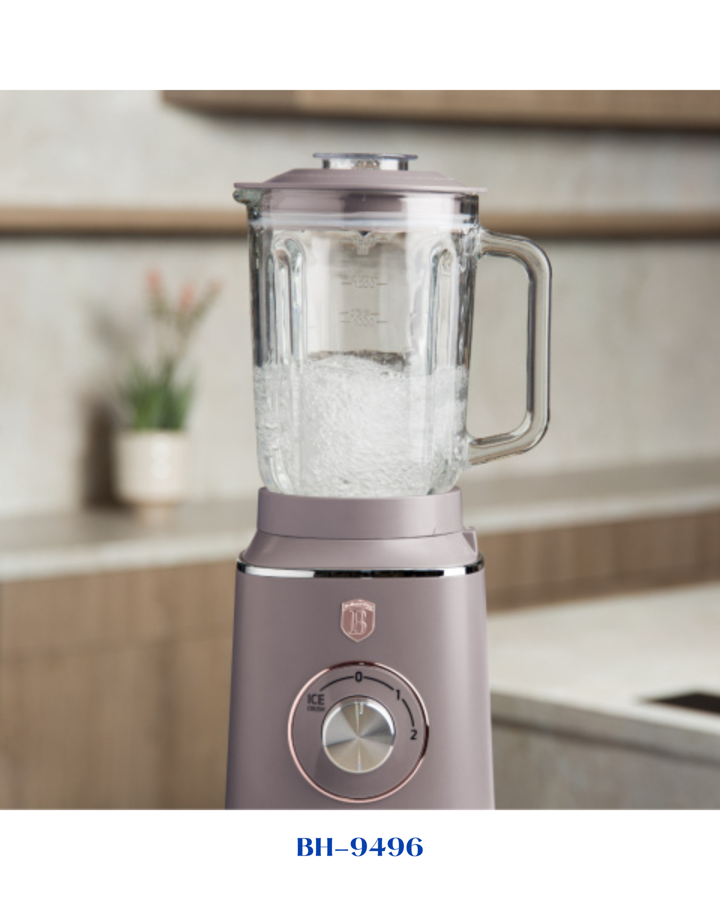 BERLINGER HAUS TABLE BLENDER WITH GLASS JAR 1000W 1,5L