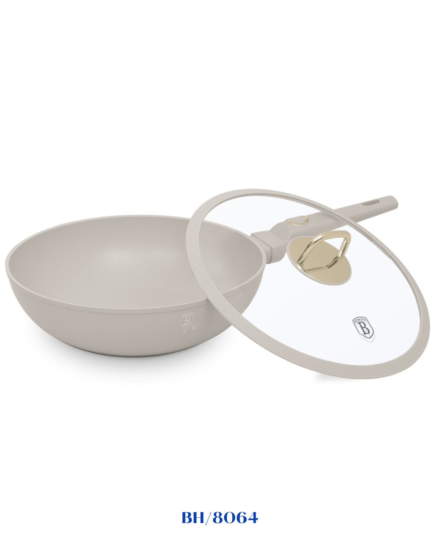 BERLINGER HAUS WOK WITH LID 28 CM