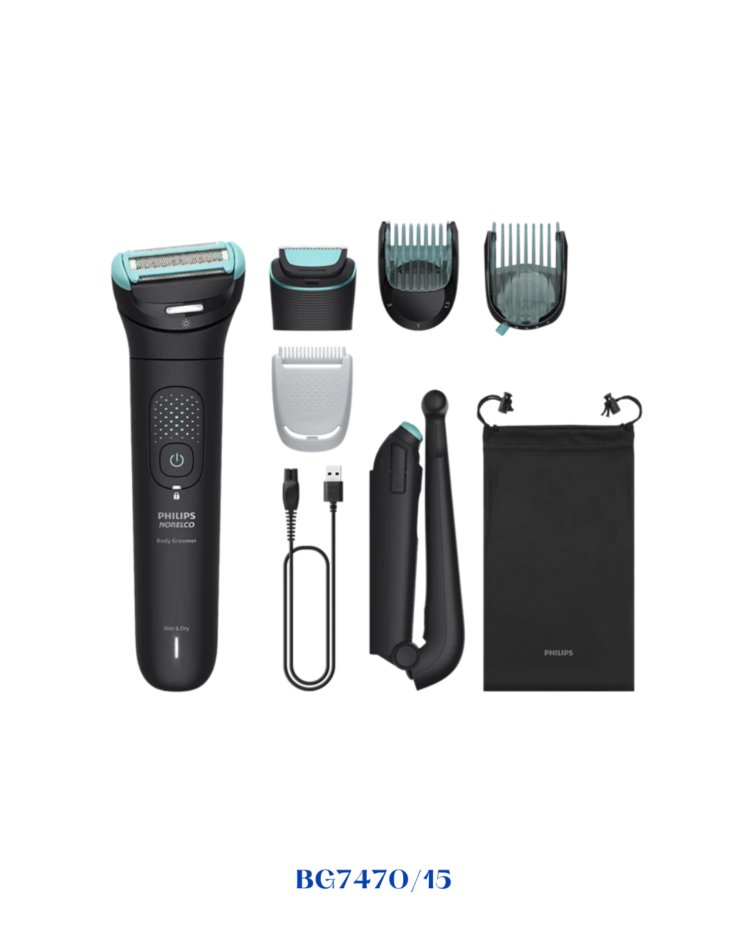 PHILIPS NORELCO BODY GROOMER 7000 SERIES
