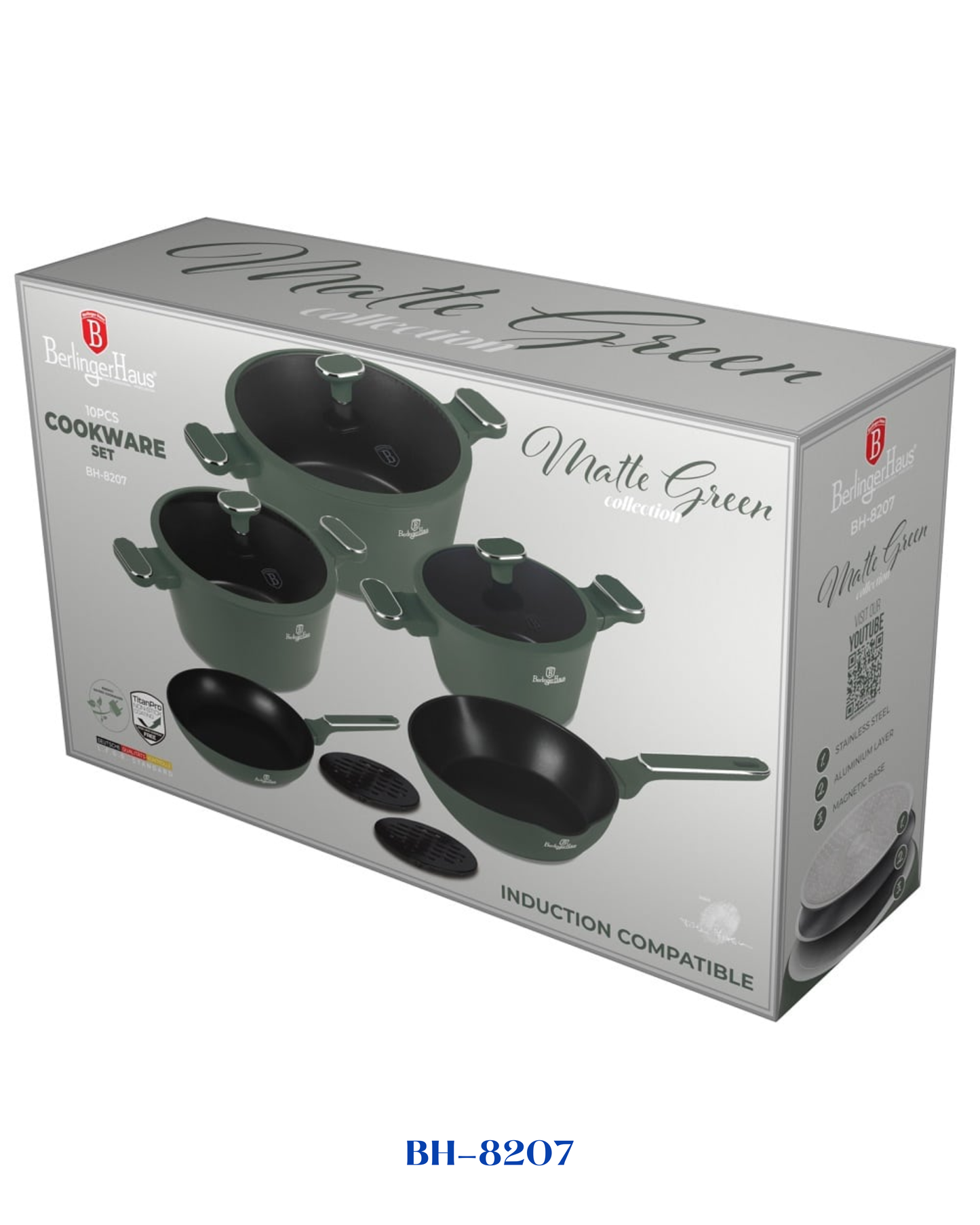 BERLINGER HAUS 10 PCS COOKWARE SET
