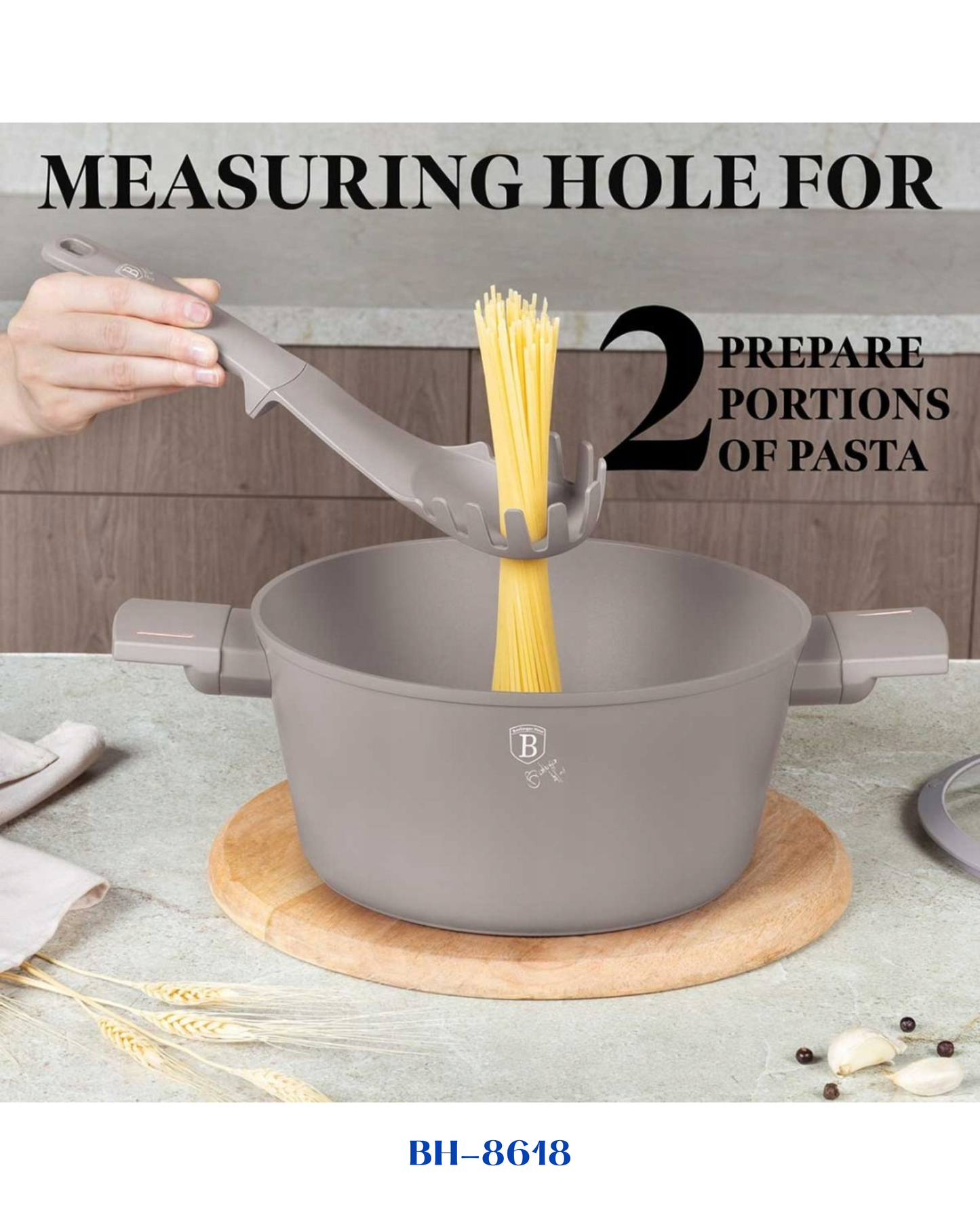 BERLINGER HAUS 6 PCS KITCHEN TOOL SET WITH STAND