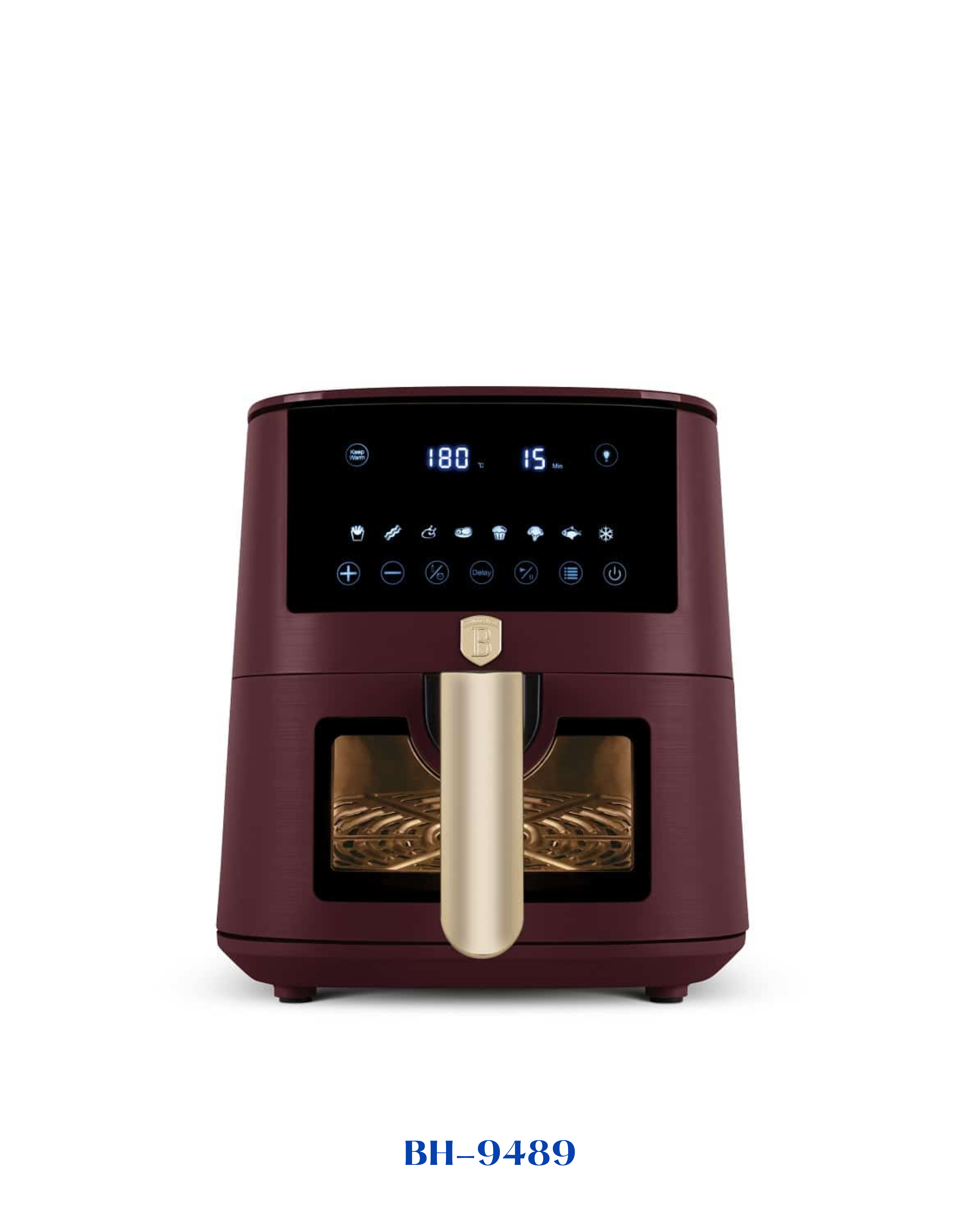 BERLINGER HAUS AIR FRYER 5 L VISIBLE WINDOW